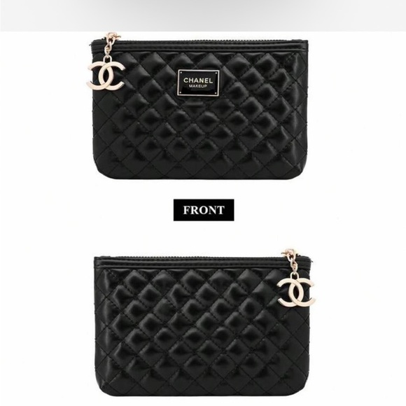 CHANEL VIP GWP Black Mekeup Pouch - Picture 4 of 15